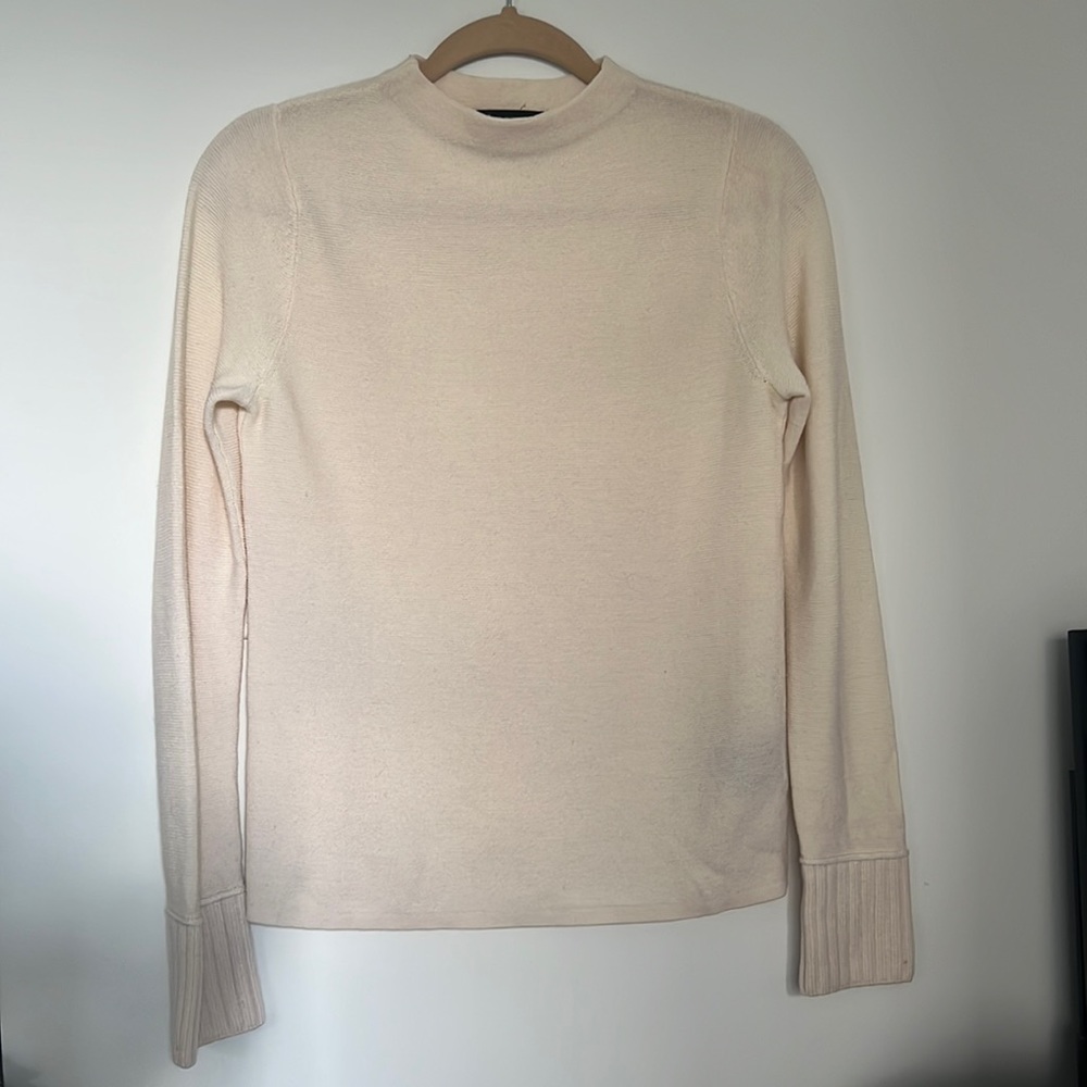 Club Monaco mock neck wool sweater